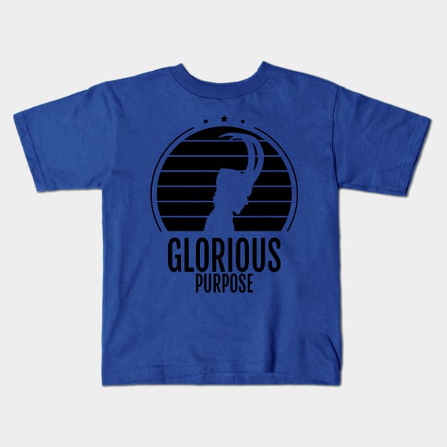 Glorious Purpose 2 Kids T-Shirt by KaylinOralie